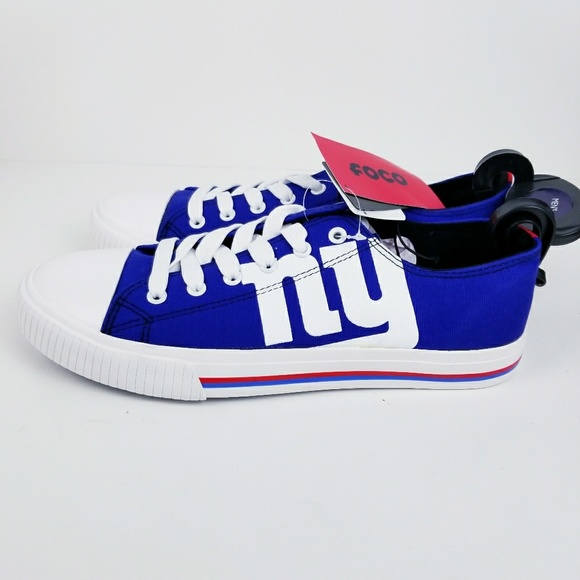 NY Giants NFL canvas sneakers size 10 last one! - Picture 2 of 6